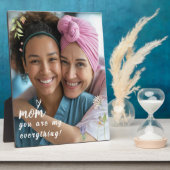 Liebe, dass du Mutter am Tag des Fotos bist Fotoplatte (Seite)