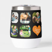 Liebe, dass ihr Foto personalisiert schwarz zusamm (Vorderseite)