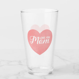 Liebe, dass ihr Mama schreibt, Mutter tagsüber ros Glas