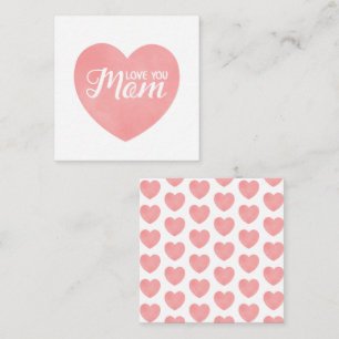 Liebe, dass ihr Mama schreibt, Mutter tagsüber ros Mitteilungskarte