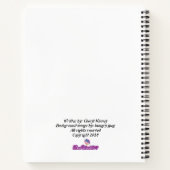 Liebe, dass Jazz-Notebook/Journal Notizblock (Rückseite)