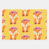 Liebe, dass man immer Fox-Papierblätter umhüllt Geschenkpapier Set (Vorderseite 2)