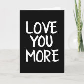 LIEBE, DASS SIE IMMER MEHR FÜR IHN ODER IHRE KARTE (Vorderseite)