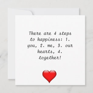 Liebe Day Holiday Card Feiertagskarte
