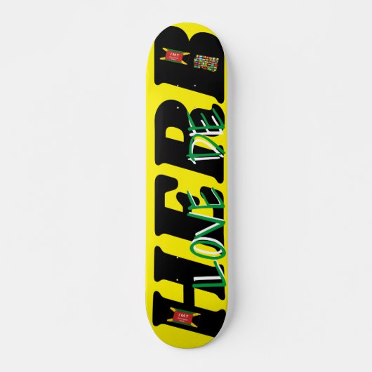 LIEBE DE HERB JMT 7 3/4" Skateboard Deck (Vorne)