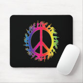 Liebe Deaf Peace Sign Language Handredner Mousepad (Mit Mouse)