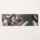 Liebe Death Roboter der Zeugentanz Kiss Yoga Mat Yogamatte (Rückseite (Horizontal))