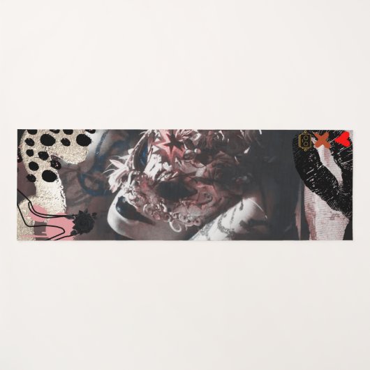 Liebe Death Roboter der Zeugentanz Kiss Yoga Mat Yogamatte (Vorderseite (Horizontal))