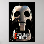 Liebe Death Roboter Poster (Vorne)