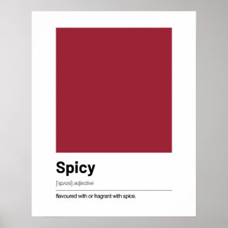 Liebe Definition Poster - Rote Moderne Kunst