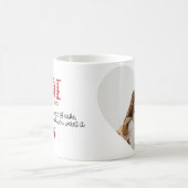 LIEBE-Definition und Foto für benutzerdefinierte H Kaffeetasse (Mittel)