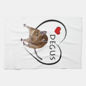 Liebe Degus Küchentücher (Horizontal)