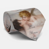 Liebe, dein Engel Krawatte (Gerollt)