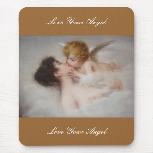 Liebe, dein Engel Mousepad (Vorne)