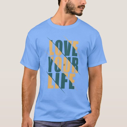 LIEBE DEIN LEBEN Freunde T-Shirt (Vorderseite)