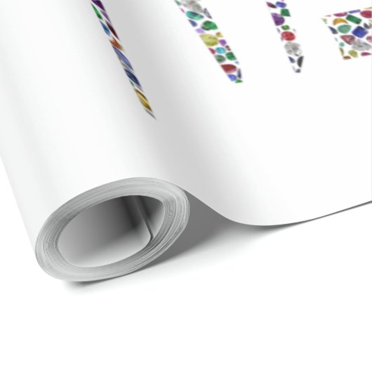 Liebe, dein Nachbar als du selbst Geschenkpapier (Rolleneckpunkt)