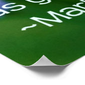 Liebe, dein Nachbar als du selbst Poster (Ecke)