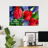 Liebe, dein Nachbar als du selbst Poster (Heimbüro)