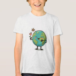 Liebe Dein Planet Tri-Blend Shirt