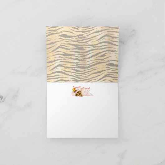 "Liebe Deine Krümmer" Karte (Innenseite)