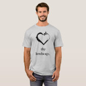 Liebe deine Landschaft T Shirt (Vorne ganz)