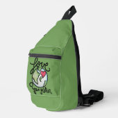 Liebe Deine Mutter Erde Crossbody Bag (Rechte Ecke)
