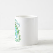 💚 Liebe deine Mutter, liebe deinen Planeten 🌍 Kaffeetasse (Mittel)