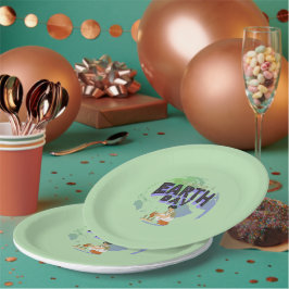 "Liebe Deine Mutter: Tag der Erde jeden Tag" Pappteller