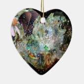 Liebe deine Welt! Keramikornament (Rechts)