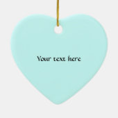 Liebe deine Welt! Keramikornament (Hinten)