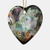 Liebe deine Welt! Keramikornament (Links)