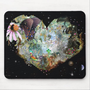 Liebe deine Welt! Mousepad