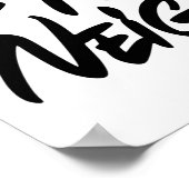 Liebe deinen Nachbarn Poster (Ecke)