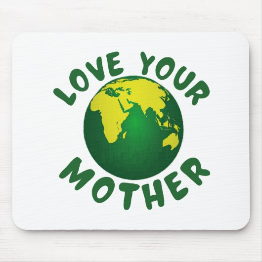 Liebe deiner Mutter Mousepad (Vorne)