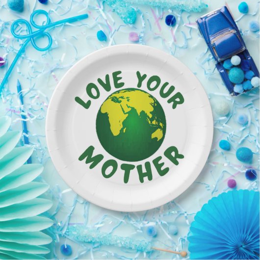 Liebe deiner Mutter Pappteller (Party)