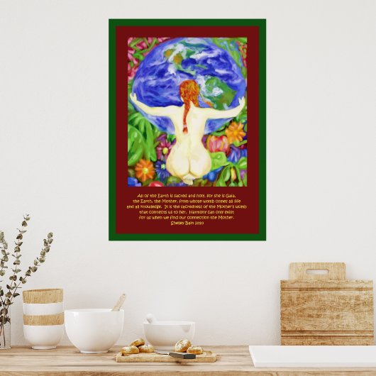 Liebe deiner Mutter Poster (Küche)