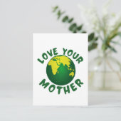 Liebe deiner Mutter Postkarte (Stehend Vorderseite)