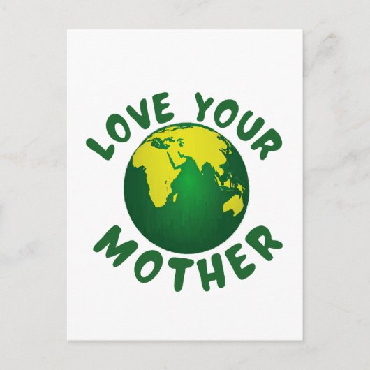 Liebe deiner Mutter Postkarte (Vorderseite)