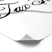 Liebe Deiner Steuervorbereitung Poster (Ecke)