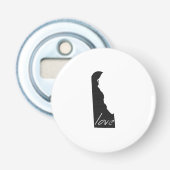 Liebe Delaware Flaschenöffner (Vorderseite)