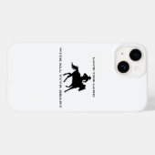 Liebe den Herrn Phone Case (Rückseite (Horizontal))