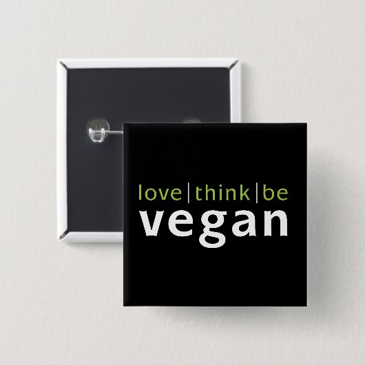 Liebe denken ist button (Vorne & Hinten)