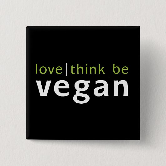 Liebe denken ist button (Vorderseite)