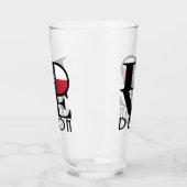 LIEBE denton Texas Glas (Links)