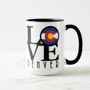 Liebe Denver Colorado 15oz Tasse
