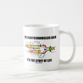 Liebe Deoxyribonukleinsäure Es ist das Leben Kaffeetasse