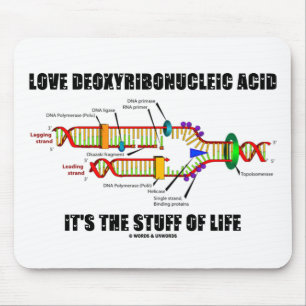 Liebe Deoxyribonukleinsäure Es ist das Leben Mousepad
