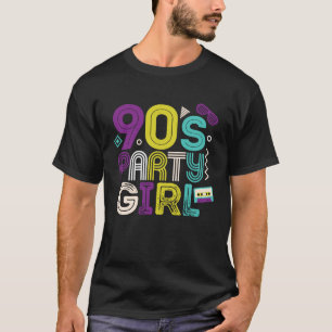 Liebe der 90er Party Girl 90er Frauen Vintag Retro T-Shirt