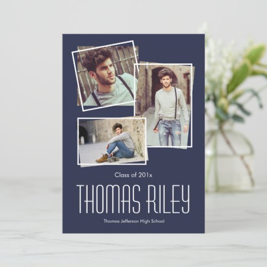 Liebe der Abschluss Einladung (Stehend Vorderseite)