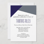 Liebe der Abschluss Einladung (Rückseite)